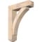 Ekena Millwork Thorton Craftsman Smooth Bracket w/ Offset Brace, Douglas Fir, 7 1/2"W x 30"D x 38"H BKT0806X30X38THR04SDF - alternate 1